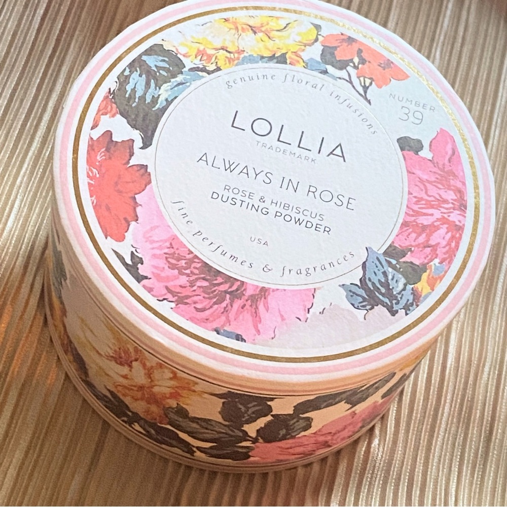 LOLLIA TOKYO MILK Always in Rose Rose & Hibiscus Dusting Powder - 3oz